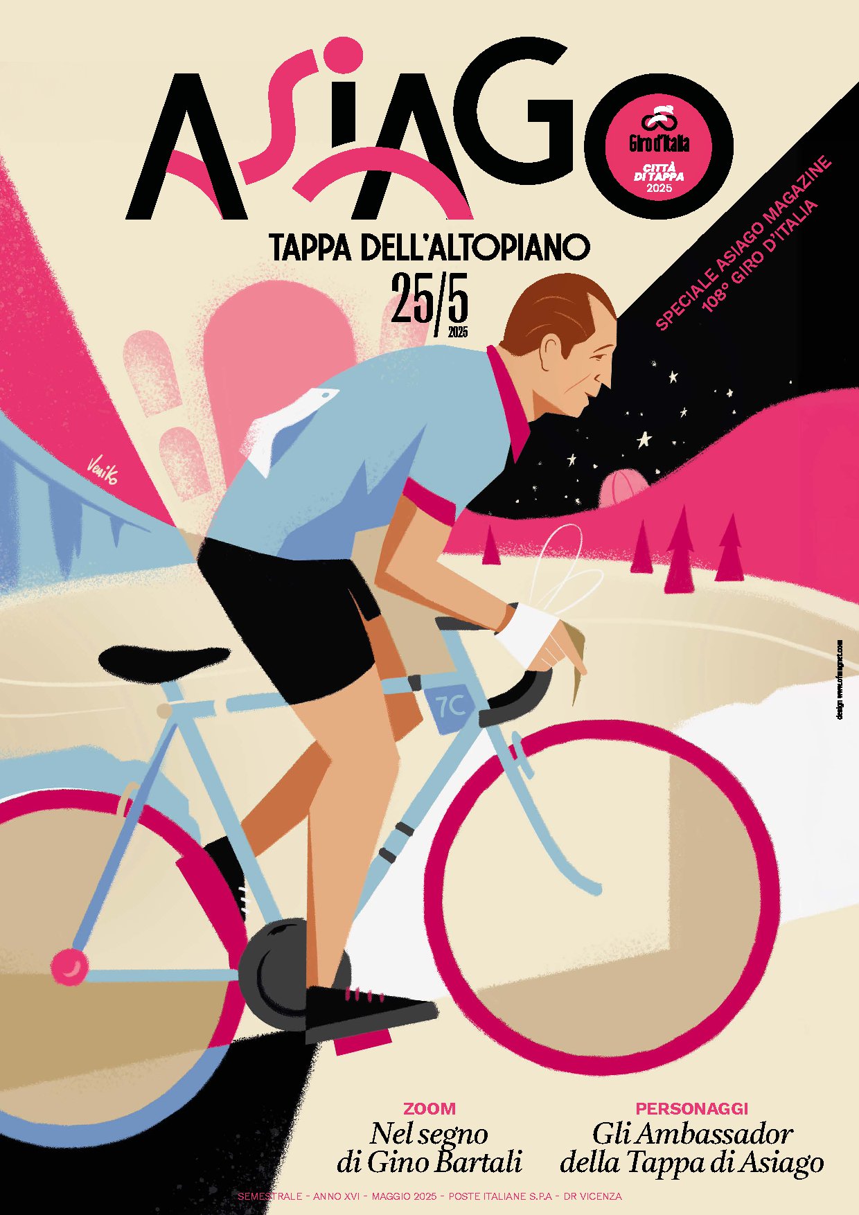 Copertina Asiago Magazine speciale Giro d’Italia